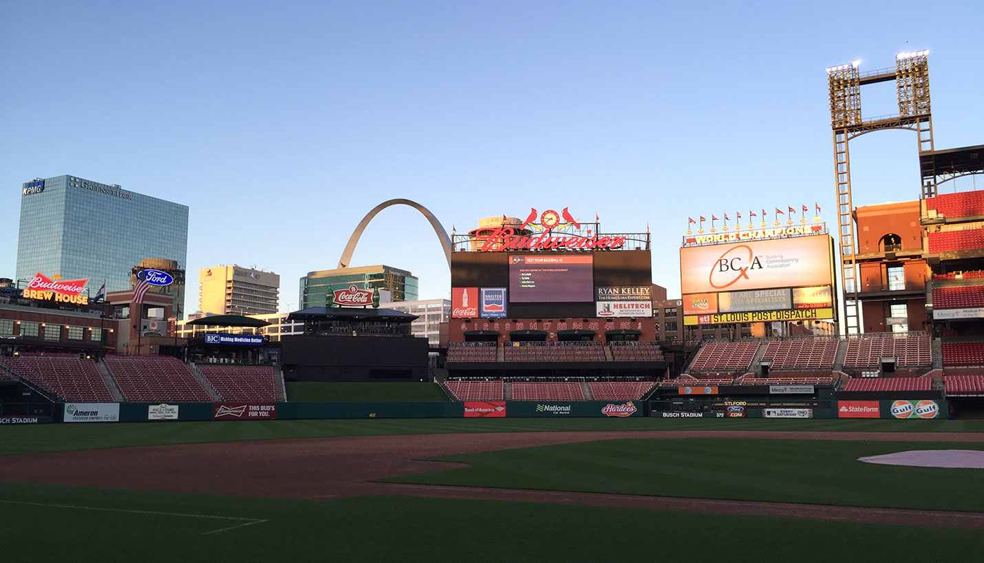 Busch Stadium in St. Louis, MO - 