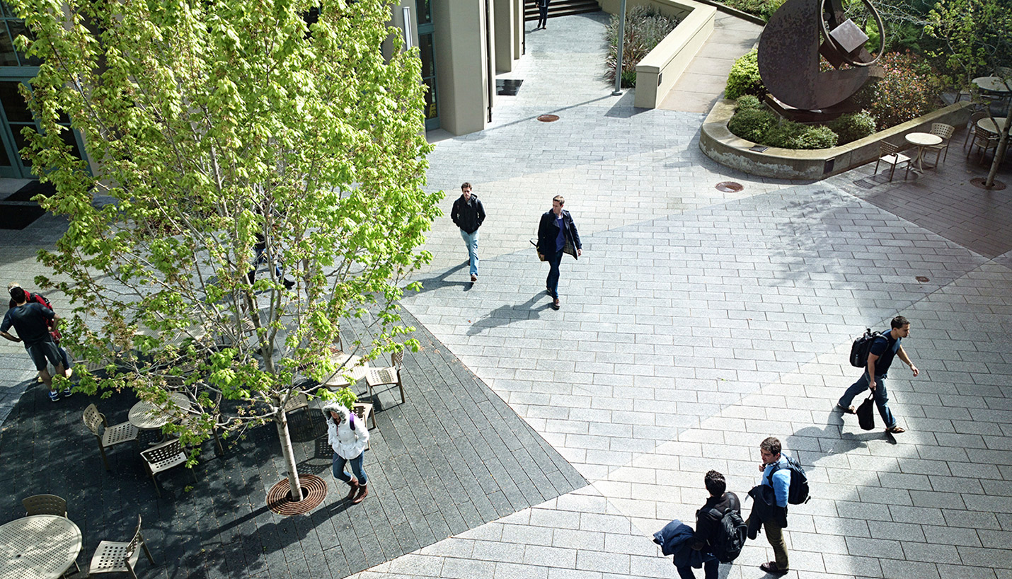 Functional college campus during idyllic weather. Can it continue operating in the aftermath of a fire, flood, earthquake, tornado or hurricane? - ©4x6