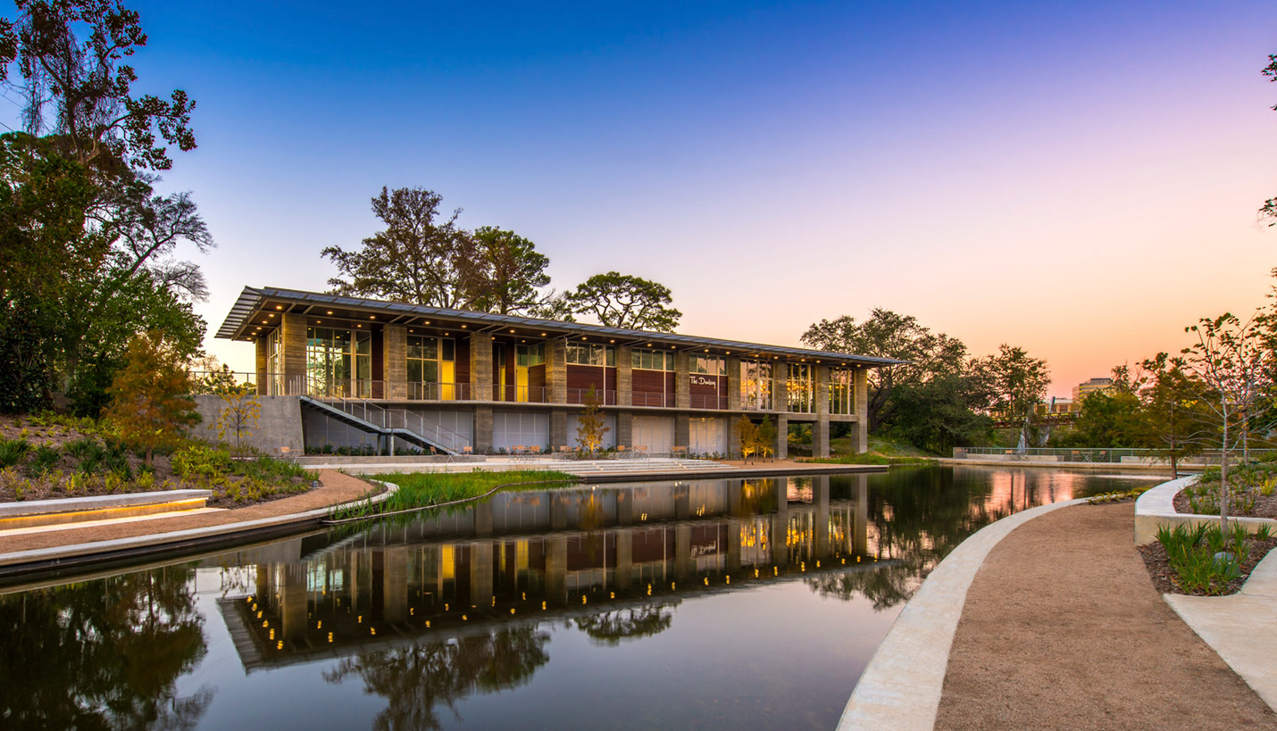 The Lost Lake Building at Buffalo Bayou Park - © G. Lyon Photography, Inc. - Geoffrey Lyon