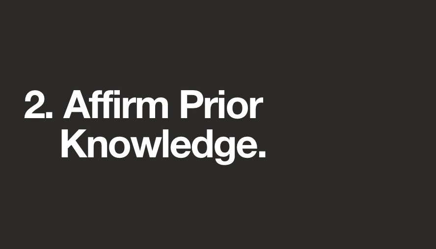 Use culturally iconic references like the Pyramids of Giza or the Taj Mahal – or the university your children attend together. Arcane examples that very few people know makes it seem as if specialized knowledge is necessary to discuss architecture. - 