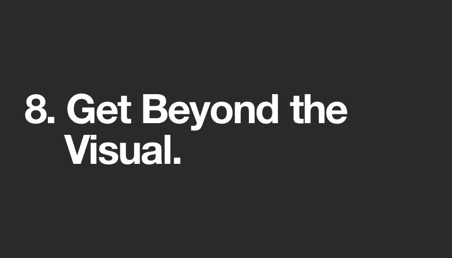 Sure, the designs are beautiful, but what do they actually do? How do they serve their users? This is something the non-architect can consider and discuss. - 