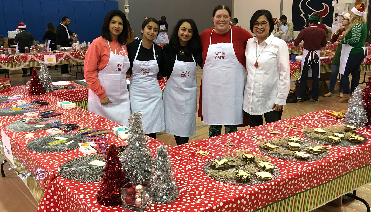 Pagers pictured from left to right: Jessica Salinas, Genesis Morales, Sana Sabharwal, Chelsea Walker and Marissa Yu - 