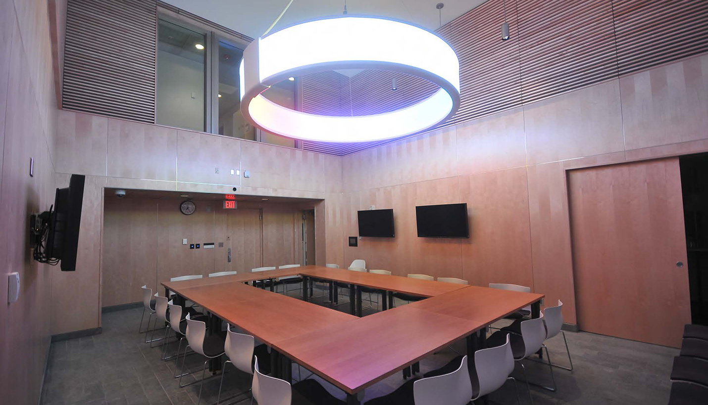 U.S. Embassy - Finland. Interior conference room in Innovation Center. - 