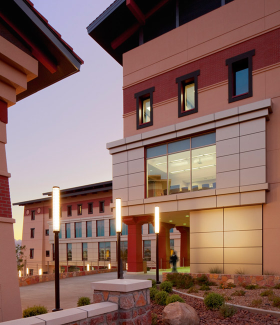 University of Texas at El Paso Health Sciences and Nursing Building as designed by Page in collabora