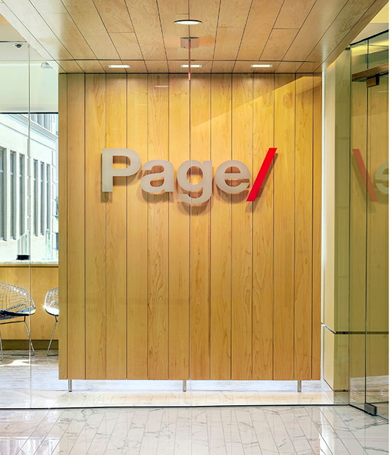 Page Washington DC Office as designed by Page